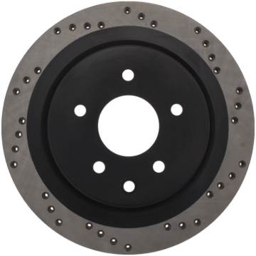 Picture of Sport Cross Drilled Brake Rotor; Rear Right
