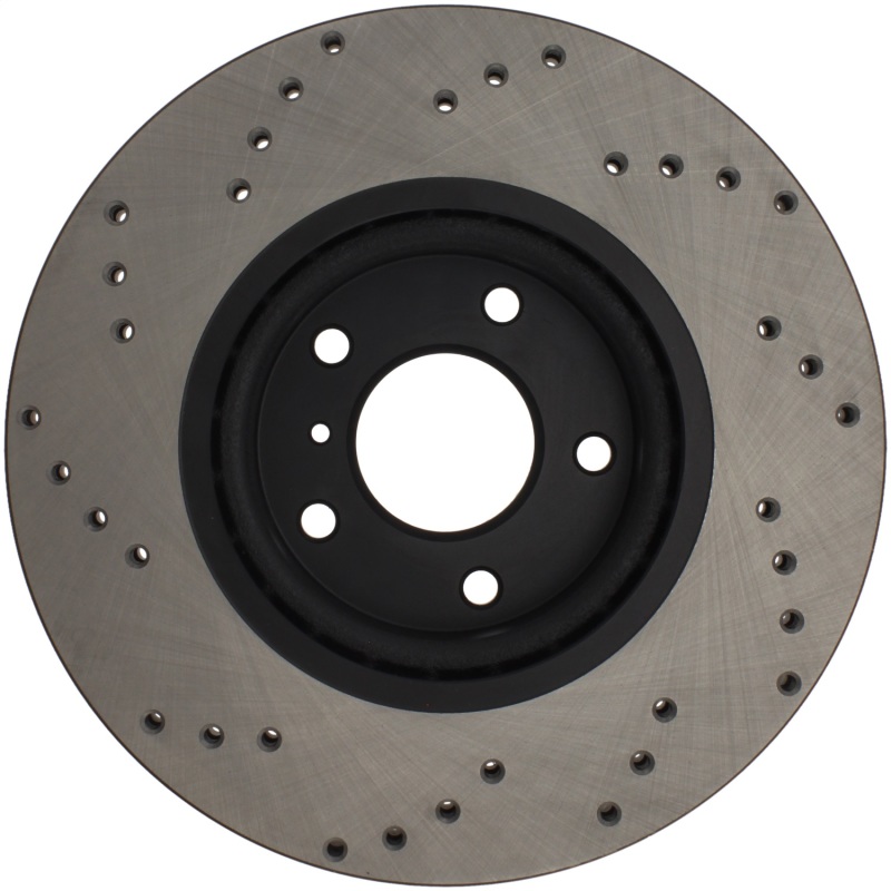 Picture of Sport Cross Drilled Brake Rotor; Front Right