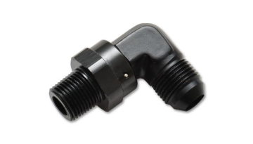 Picture of Vibrant -3AN to 1/8in NPT Swivel 90 Degree Adapter Fitting