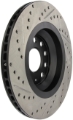 Picture of Sport Drilled & Slotted Brake Rotor; Rear Left
