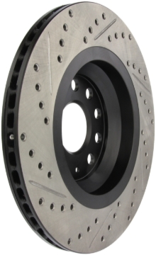 Picture of Sport Drilled & Slotted Brake Rotor; Rear Left