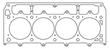 Picture of Cometic GM LSX McLaren 4.125in Bore .040 inch MLS Head Gasket - Left