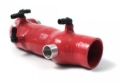 Picture of PERRIN 02-07 Subaru WRX / 04-21 STI / 04-08 Forester XT Turbo Inlet Hose - Red