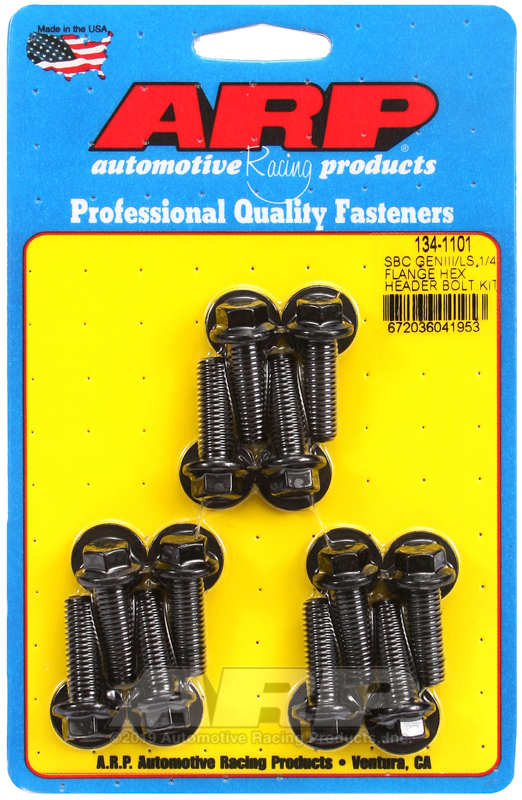Picture of ARP Chevy LS 1/4in Flange Hex Header Bolt Kit