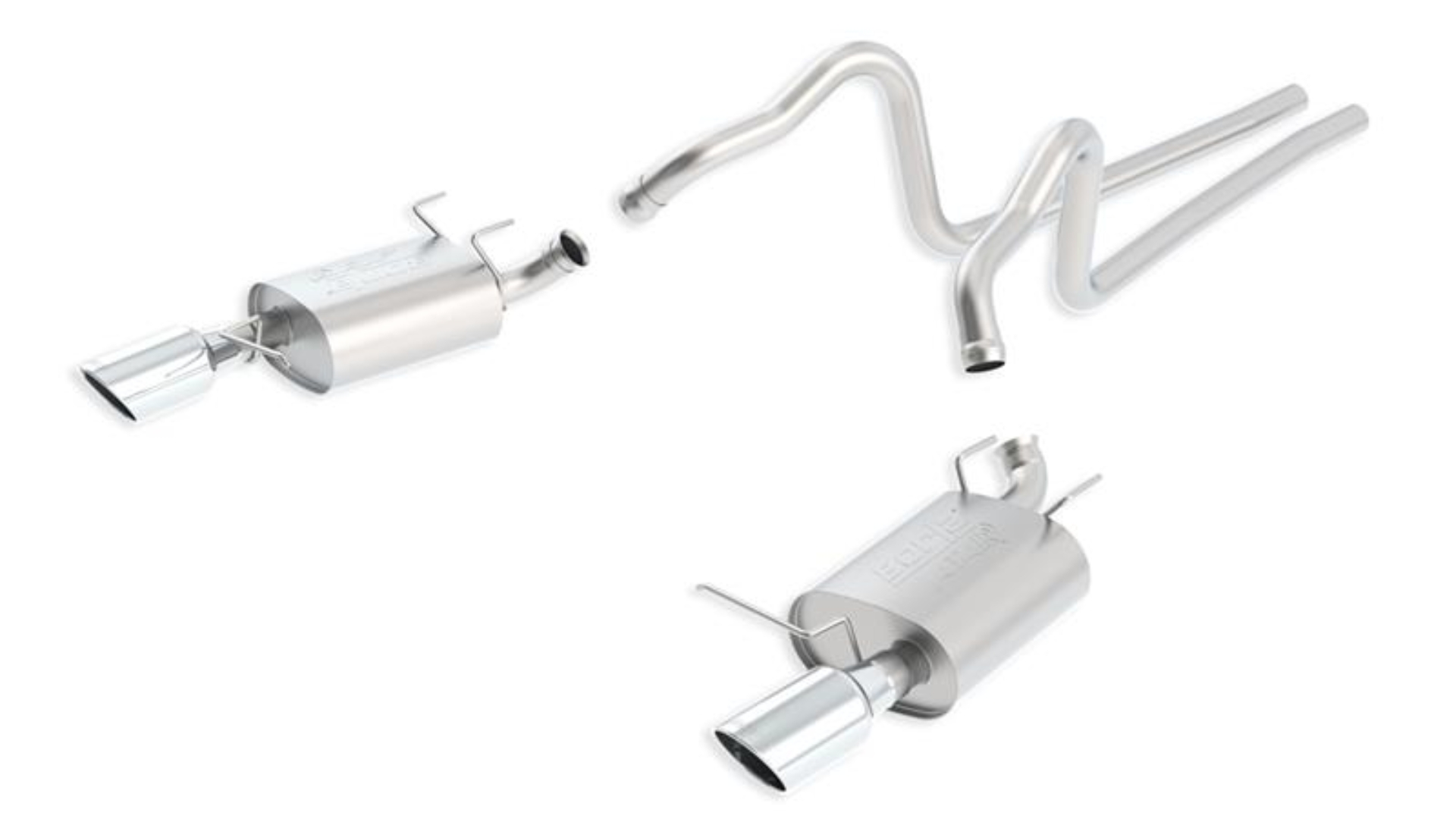 Picture of Borla 11-12 Ford Mustang 3.7L AT/MT RWD 2dr ATAK SS Catback Exhaust