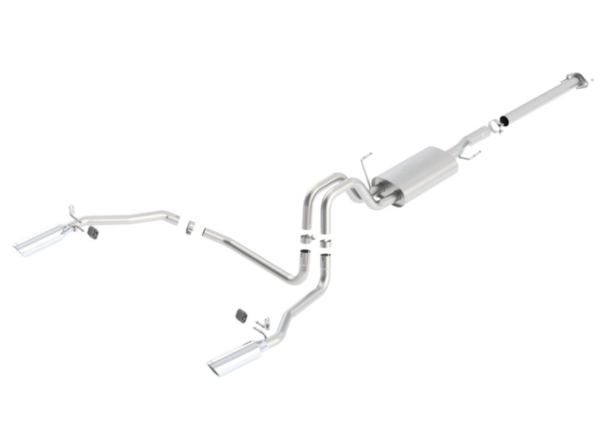 Picture of Borla 11-14 Ford F-150 5.0L AT 2/4WD Aggressive ATAK SS Catback Exhaust