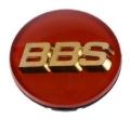 Picture of BBS Center Cap 56mm Red/Gold (56.24.012)