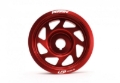 Picture of PERRIN 93-14 Subaru Impreza (Incl. 02-14 WRX) / 04-21 STI Lightened Crank Pulley - Red