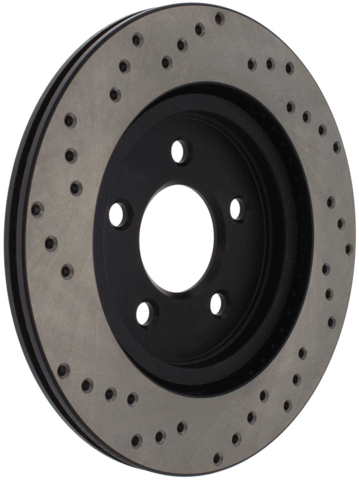 Picture of Sport Cross Drilled Brake Rotor; Rear Left