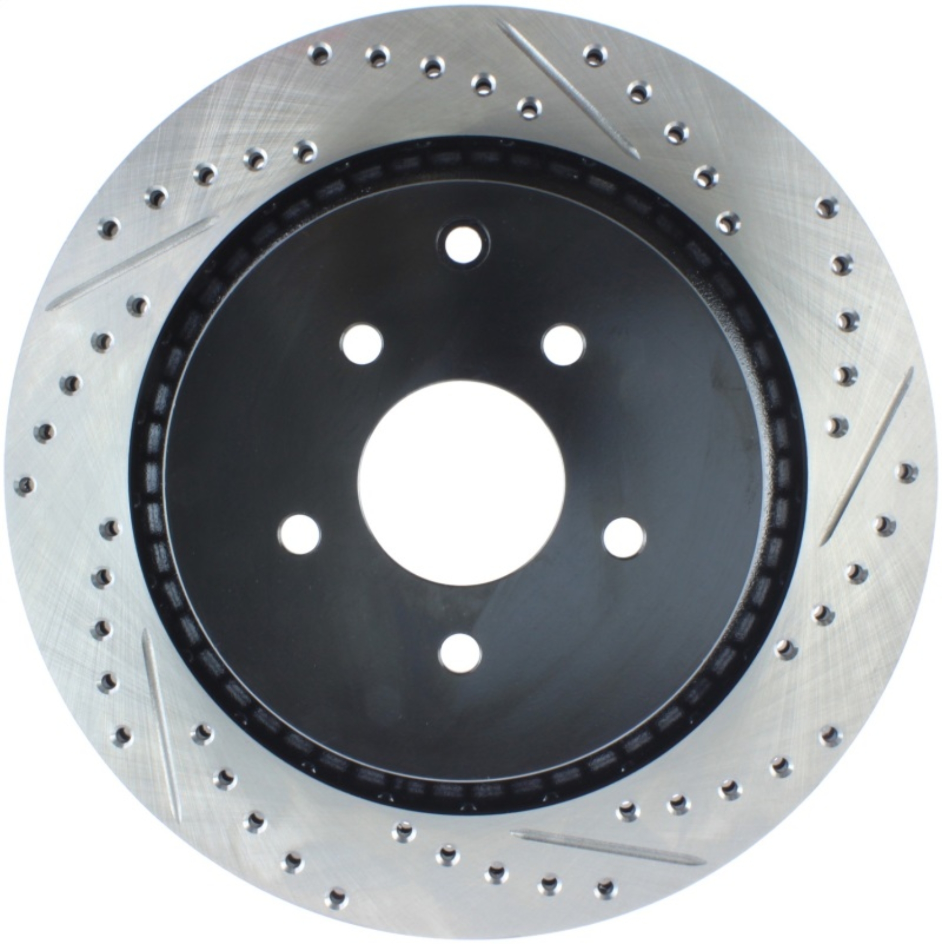 Picture of Sport Drilled & Slotted Brake Rotor; Rear Left