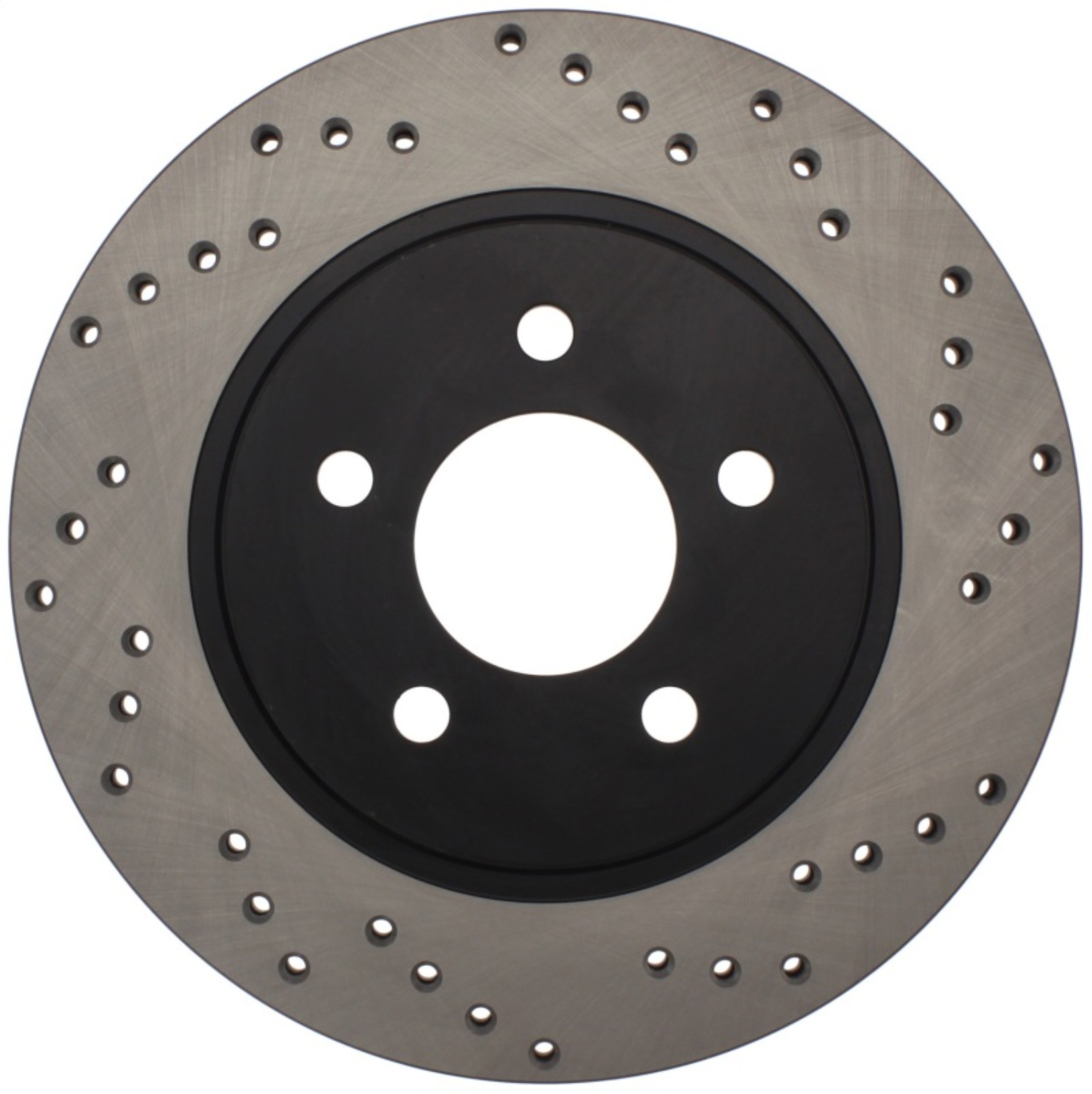 Picture of Sport Cross Drilled Brake Rotor; Rear Right