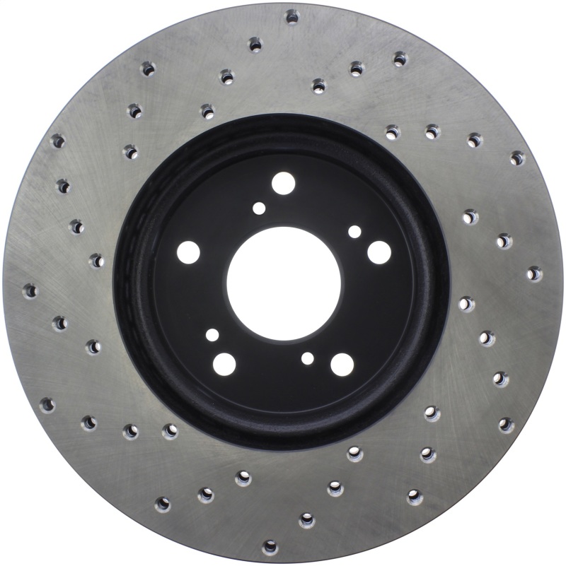 Picture of Sport Cross Drilled Brake Rotor; Front Left