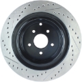 Picture of Sport Drilled & Slotted Brake Rotor; Rear Left