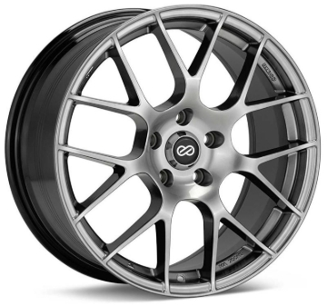 Picture of Enkei Raijin 18x9.5 35mm Offset 5x114.3 Bolt Pattern Hyper Silver Wheel
