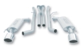Picture of Borla 05-06 Pontiac GTO Coupe 2dr 6.0L 8cyl AT/MT 4spd/6spd RWD SS Catback Exhaust w/ inXin Pipe