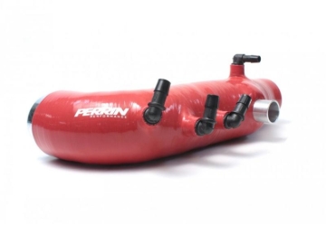Picture of PERRIN 08-14 Subaru WRX / 04-13 Forester XT / 05-09 LGT/OBXT Turbo Inlet Hose - Red