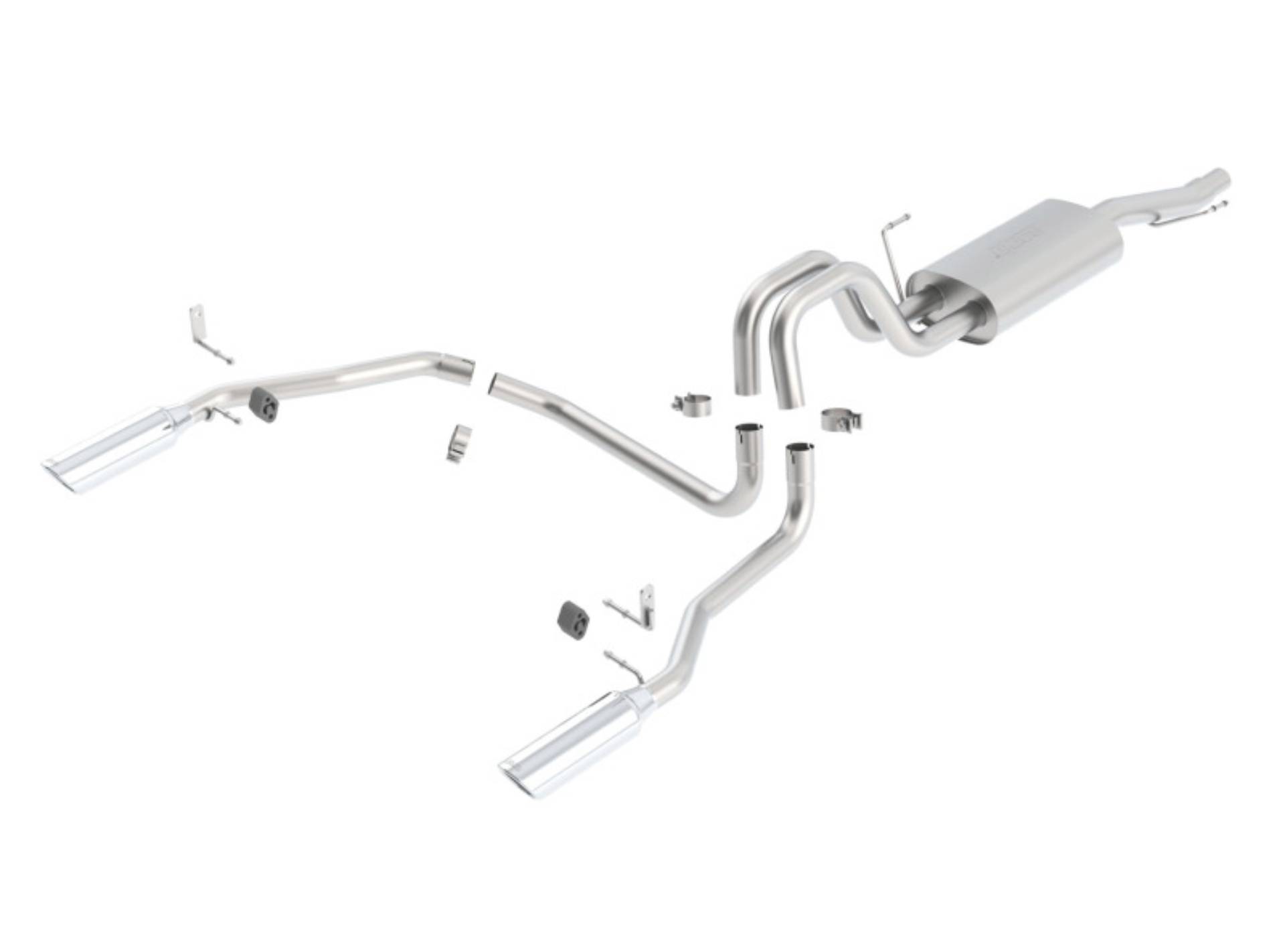 Picture of Borla 05-08 Ford F-150 66in/78in Bed 4dr SS Catback Exhaust