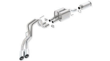 Picture of Borla 10-12 Ford F-150 Raptor 6.2L V8 2/4WD AT Touring SS Catback Exhaust