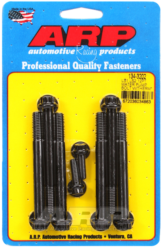 Picture of ARP LS1 LS2 12pt Water Pump Bolts w/ Thermostat Housing Bolts Kit