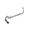 Picture of MBRP F-250/350 7.3L all models 5in Turbo Back Single Side Exit No Muffler AL