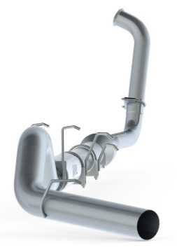 Picture of MBRP F-250/350 6.0L EC/CC 5in Turbo Back (Stock Cat) Single Side Exit AL