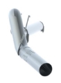 Picture of MBRP F-250/350/450 6.4 L 5in Filter Back Single Side Exit No Muffler AL