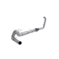 Picture of MBRP F-250/350 6.0L EC/CC 5in Turbo Back (Stock Cat) Single Side Exit AL