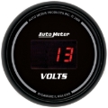 Picture of Autometer Black 52.4mm 8-18 Volts Digital Voltmeter Gauge