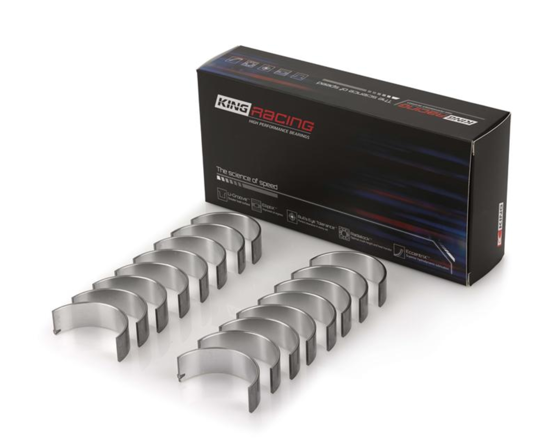 Picture of King Engine Bearings Chevy LS1 / LS6 / LS3 (Size 011) Performance Rod Bearing Set