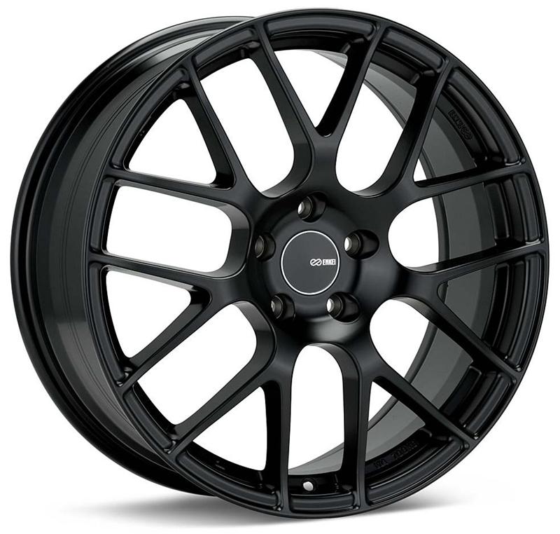 Picture of Enkei Raijin 18x8.5 50mm Offset 5x114.3 Bolt Pattern 72.6 Bore Diameter Matte Black Wheel