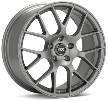 Picture of Enkei Raijin 18x9.5 35mm Inset 5x114.3 Bolt Pattern 72.6 Bore Dia Titanium Gray Wheel *SPECIAL ORD*