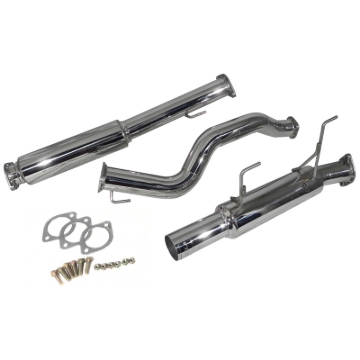 Picture of Injen 11-17 Nissan Juke 1.6L 4cyl Turbo FWD ONLY (incl Nismo) SS Cat-Back Exhaust