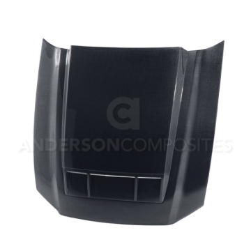 Picture of Anderson Composites 10-14 Ford Mustang/Shelby GT500 and 2013-2014 GT/V6 Ram Air Type-CR Hood