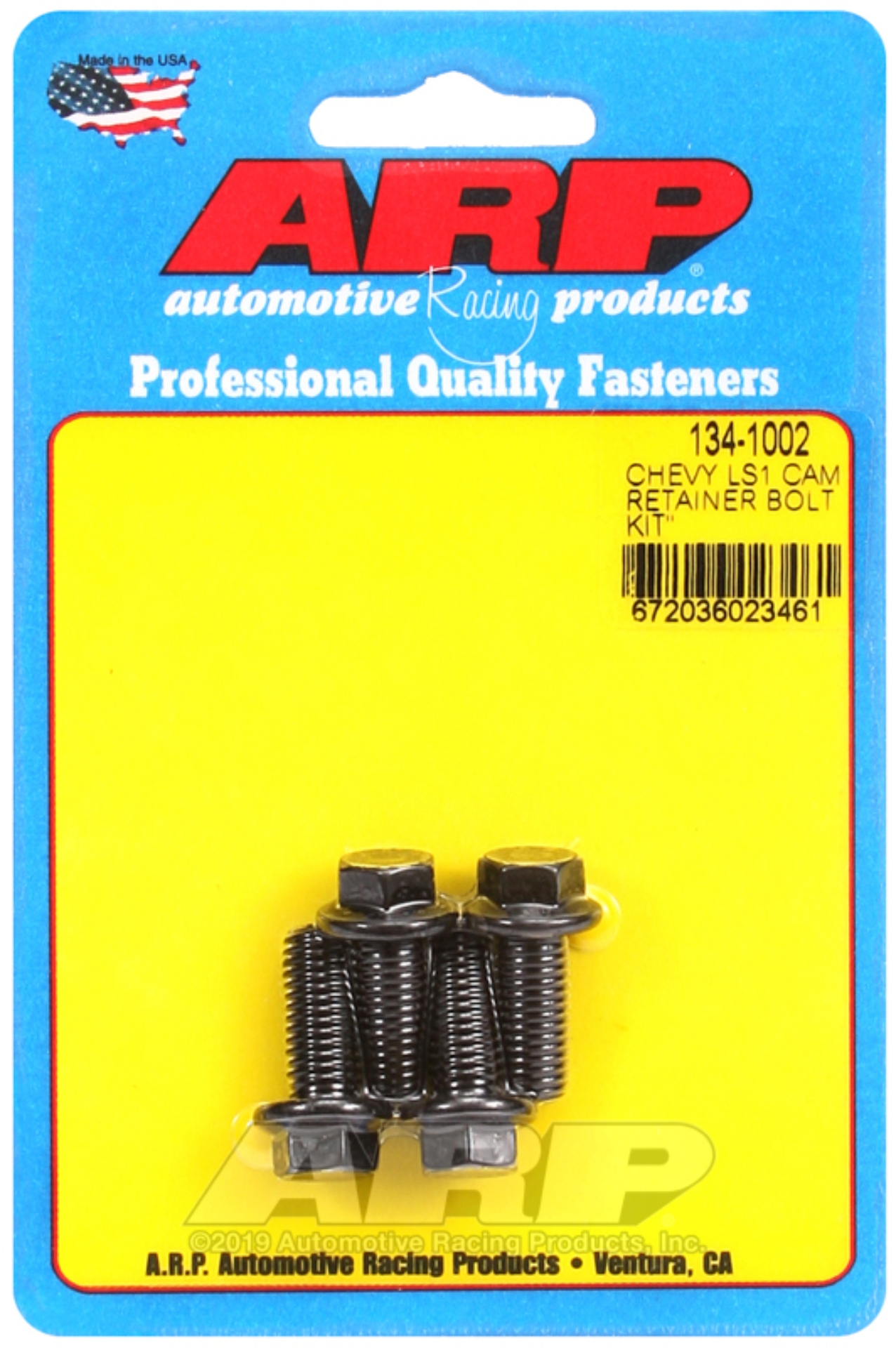 Picture of ARP LS1 Chevy Cam Retainer Bolt Kit