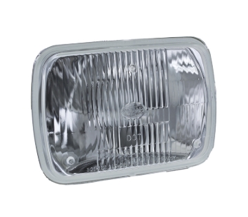 Picture of Hella Vision Plus 8in x 6in Sealed Beam Conversion Headlamp - Single Lamp
