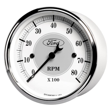 Picture of Autometer 3 1/8in In-Dash 8000 RPM Incandescent Flood Lit Tachometer