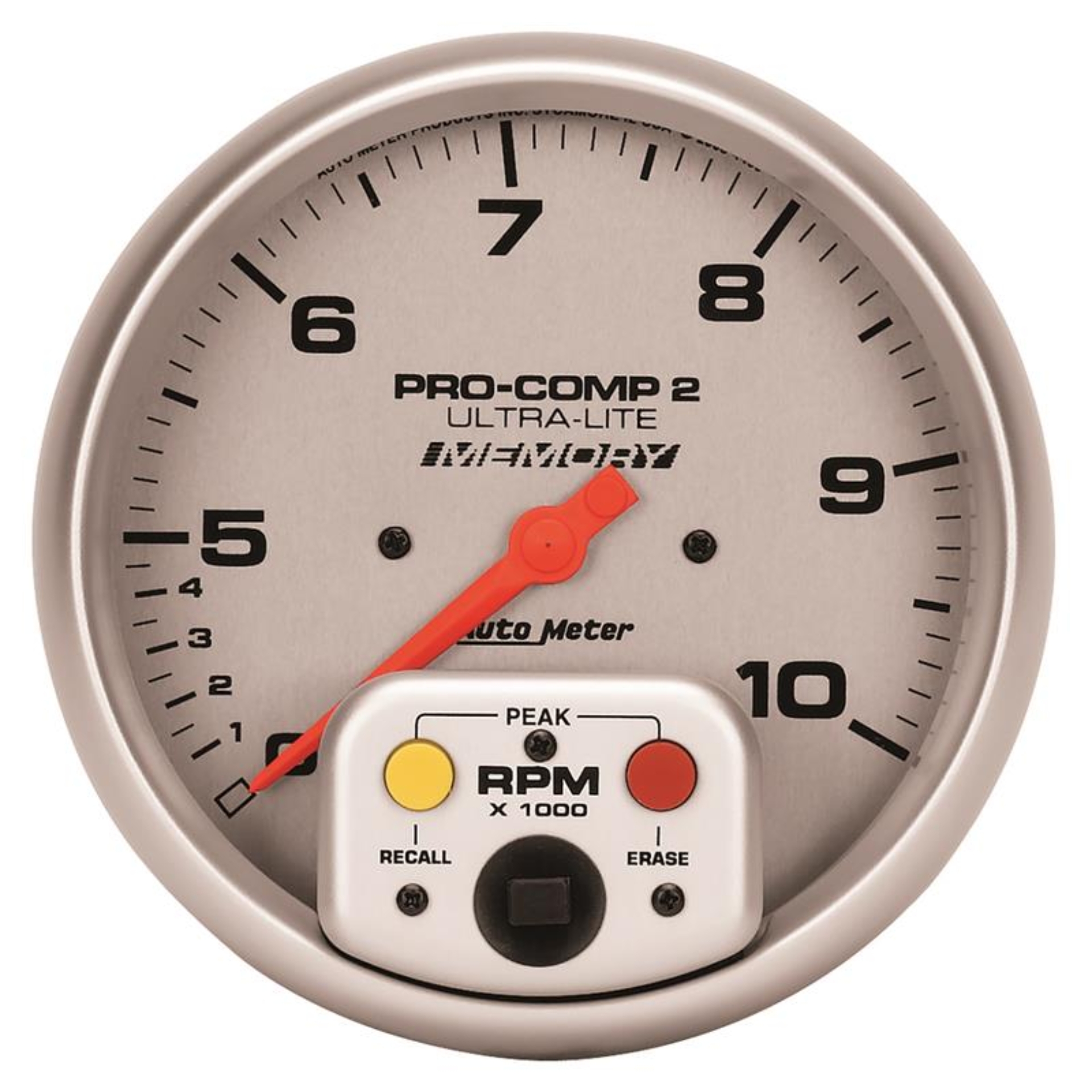 Picture of Autometer Ultra-Lite 5 inch 10K RPM In Dash Dual Range w/ Memory Tachometer