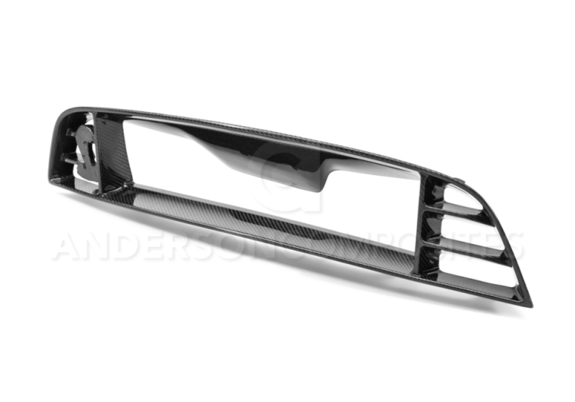 Picture of Anderson Composites 10-14 Ford Mustang/Shelby GT500 Front Upper Grille (w/ Spot for Cobra Emblem)