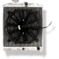 Picture of BLOX Racing 1992-2000 Honda Civic - 1/2 Core 2 Row Radiator