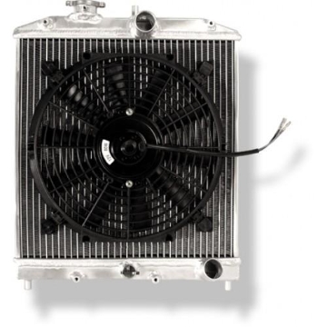 Picture of BLOX Racing 1992-2000 Honda Civic - 1/2 Core 2 Row Radiator