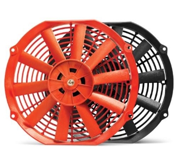 Picture of BLOX Racing 12inch Electric Slim Fan - Red
