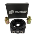 Picture of BLOX Racing Oil Filter Block Adapter Black / For Oil Pressure / Oil Temperature