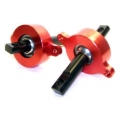 Picture of BLOX Racing Rear Trailing Arm Bushing Kit Red - 88-00 Honda Civic / 90-01 Acura Integra