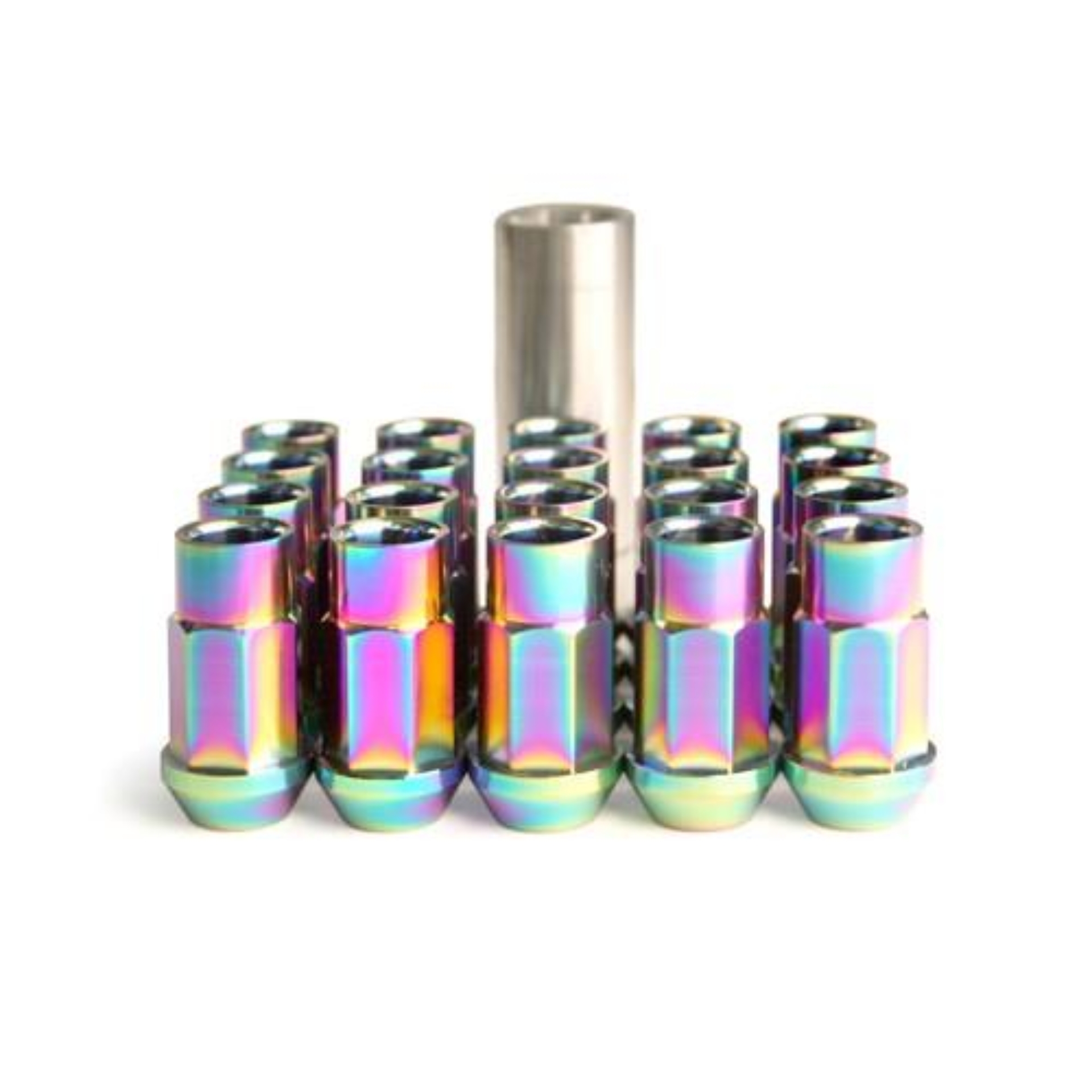 Picture of BLOX Racing 7-sided Forged Ti Lug Nut 12x1.5 - Set of 20