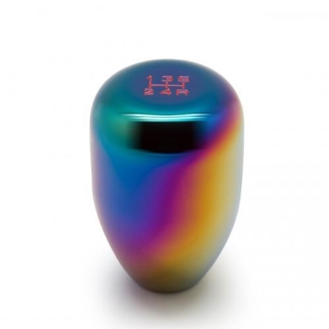 Picture of BLOX Racing Limited Series 5-Speed Billet Shift Knob - NEO Chrome 12x1.25mm