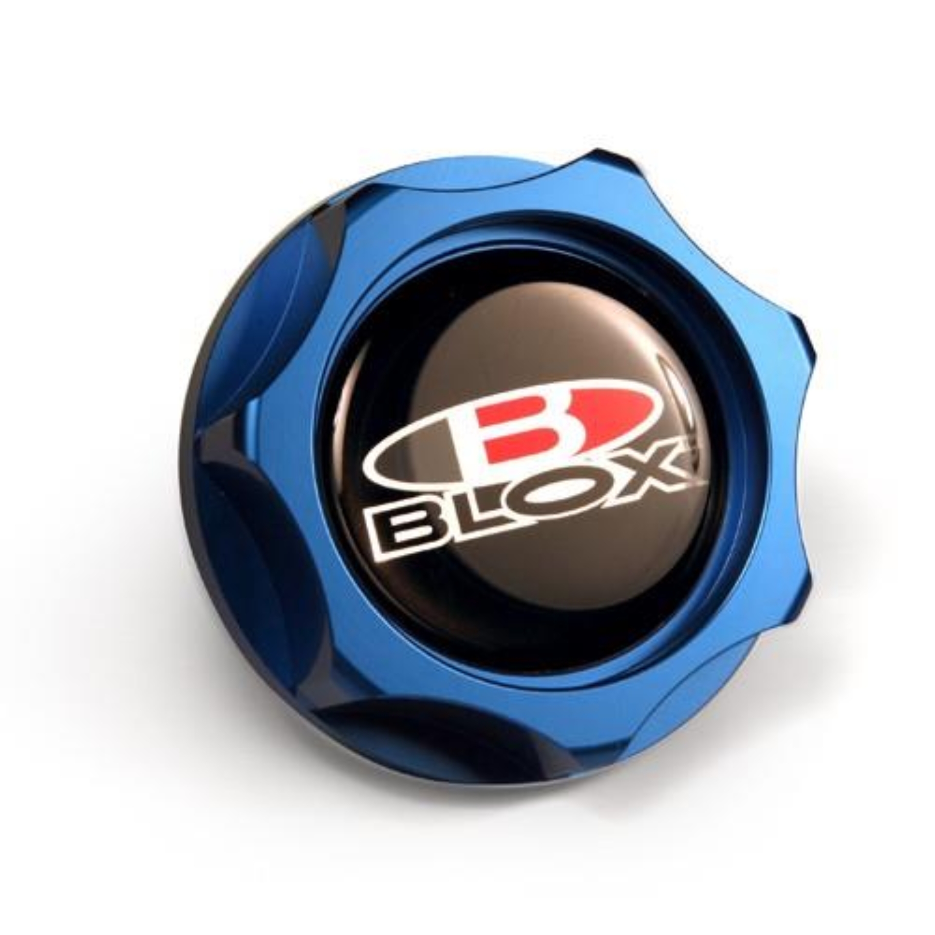 Picture of BLOX Racing Billet Honda Oil Cap - Blue