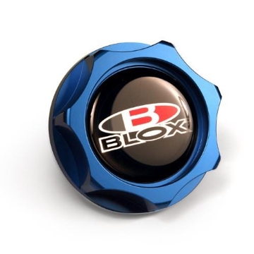 Picture of BLOX Racing Billet Honda Oil Cap - Blue