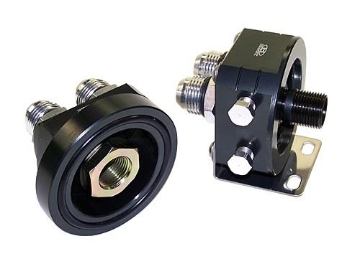 Picture of BLOX Racing Remote Oil Filter Relocation Kit - Black