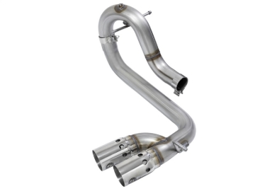 Picture of aFe Rebel Series DPF-Back 3in Side Exit SS Exhaust w/ IC Polished Tips 2016 GM Colorado/Canyon 2.8L
