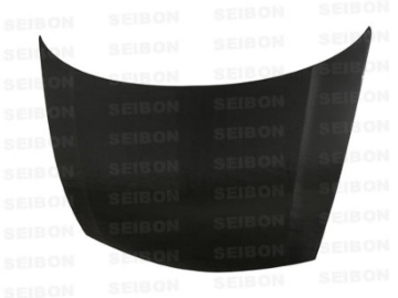 Picture of Seibon 06-08 Honda Civic 4 Door JDM / Acura CSX (FD1/2/3/5) OEM Carbon Fiber Hood